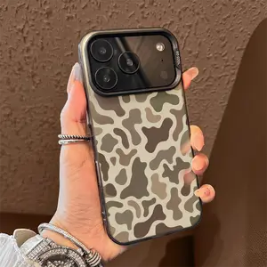 Camouflage Phone Case for iPhone17AIR 17PRO 16PRO 15PRO MAX  14 PLUS 13PRO 12 11PRO XS MAX X XR Samsung Galaxy S25 Ultra S24 S23 S22 Plus