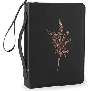 Cover Case for Women and Men, PU Leather  Bag  Study Supplies Accessories with Detachable Wrist Strap
