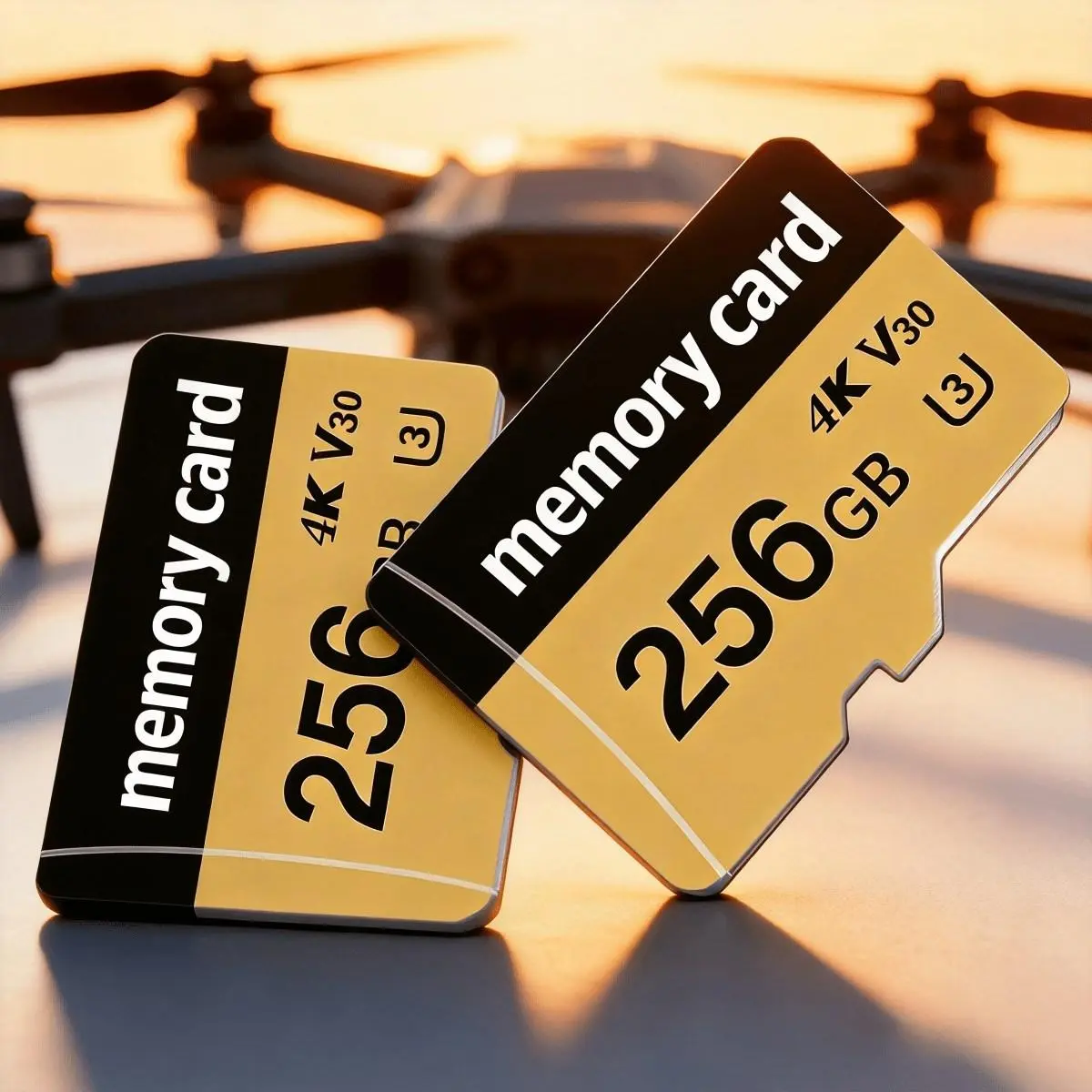 5-Pack 256GB High-Speed Micro SD Cards with Adapters, Multi-Functional SD Card for Cameras, Smartphones, Surveillance Cameras