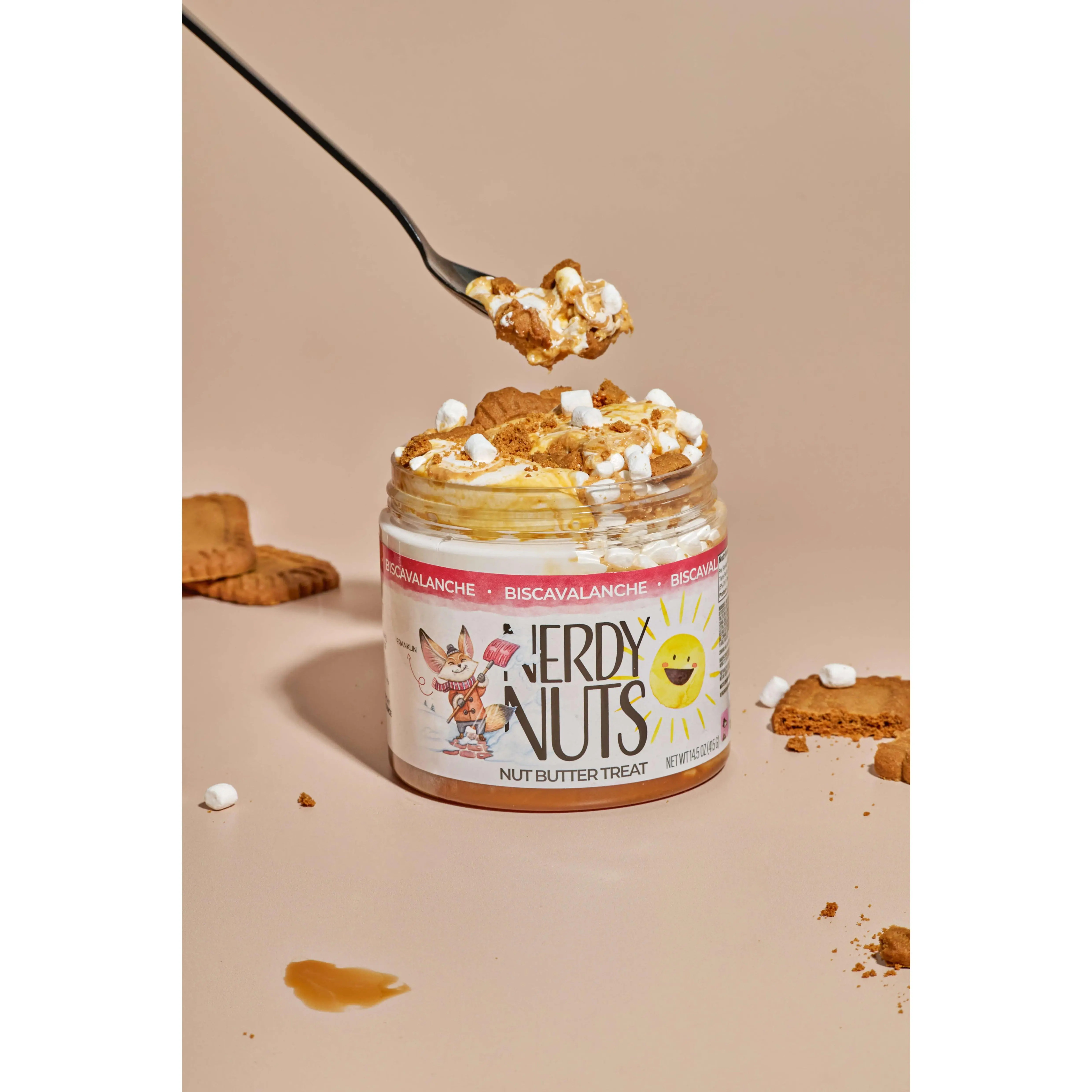 BiscAvalanche Nut Butter Treat