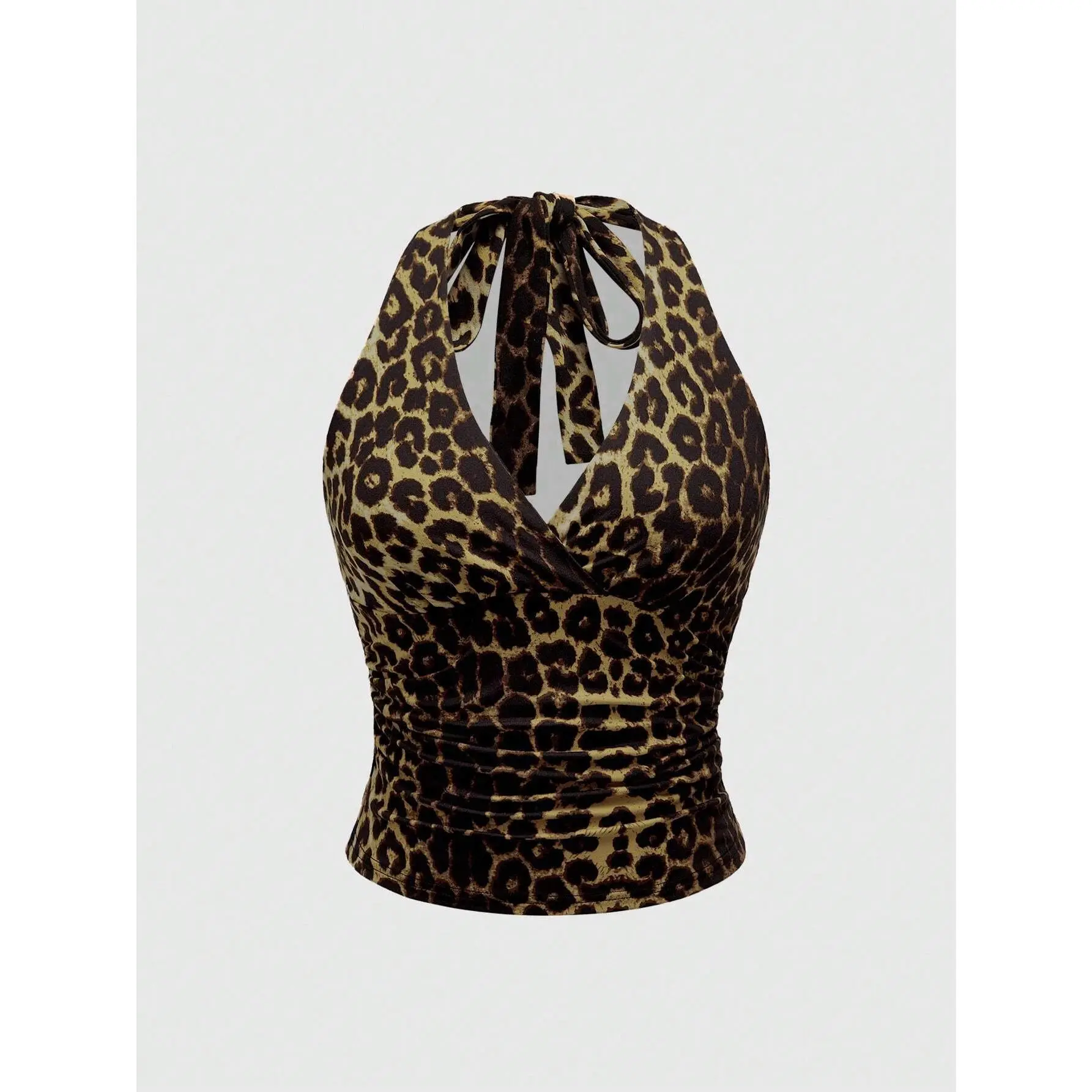 yellow leopard print