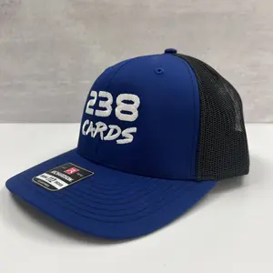238 Cards Logo Hat - Blue/Black/White Richardson 112