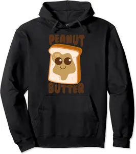 Peanut Butter Matching Halloween Costume Set DIY Jelly Hood Pullover Hoodie - Matthewmatt Shop 97B07NDZG8L5