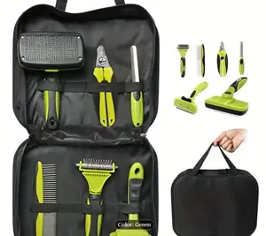 Dog Grooming Kit, Brush Set 6 In 1 Dog Comb Set, Slicker Brush, Deshedding Brush Kit