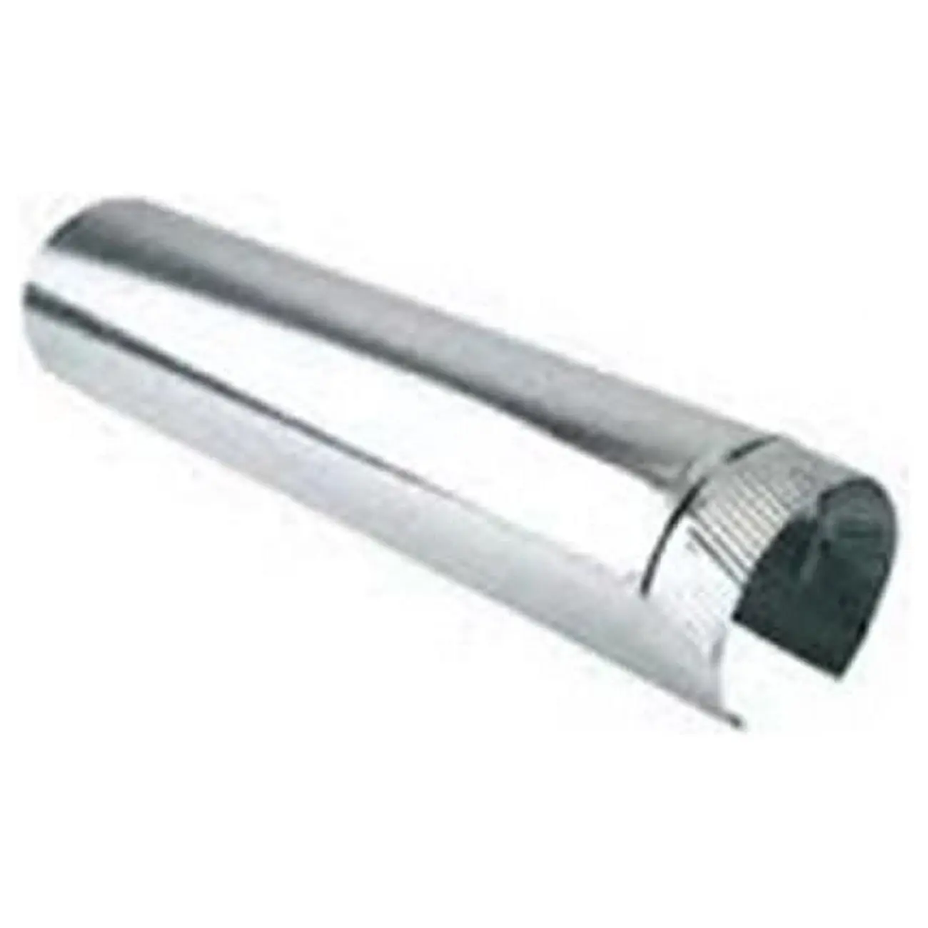 Gray Metal Products 3602970 Galvanized Connector Pipe - 26 Gauge, 6 x 24 inches