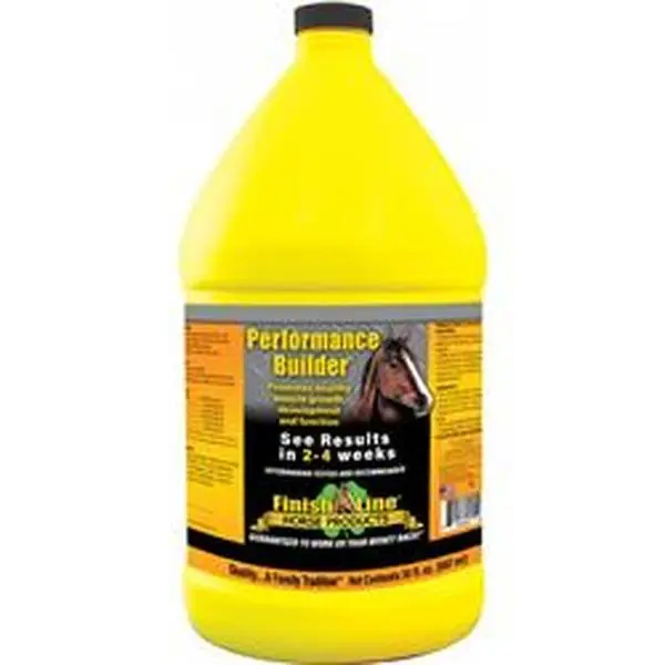 Finish Line 10028 Performance Builder Liquid Muscle Builder - 1 gal (Pack of 4), Promotes Healthy Muscle Growth, Delivers Results in 2-4 Weeks
