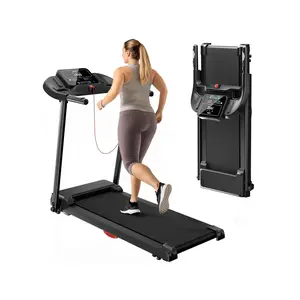 Heavy Duty 265 lbs Foldable Home Treadmillswith incline ,Quiet Design, Remote Control, LEDDisplay, Perfect for Home/Office Use, home gymequipment,incline treadmil