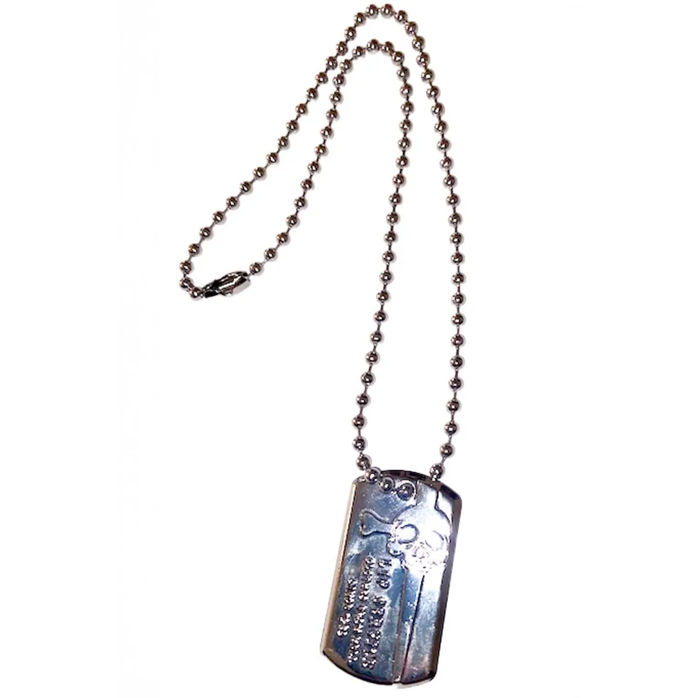 Lip Service Dog Tag Necklace