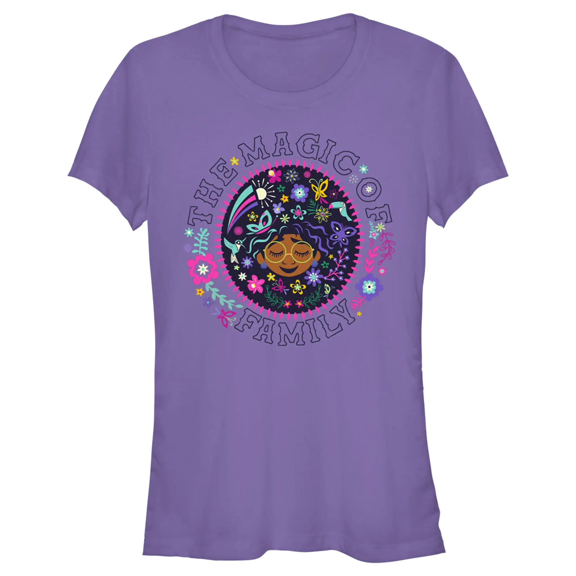 Juniors Womens Encanto Mirabel The Magic of Family Circle T-Shirt