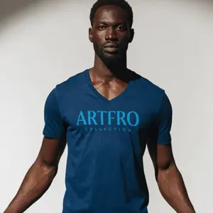 Artfro Collection Sueded V-Neck Tee