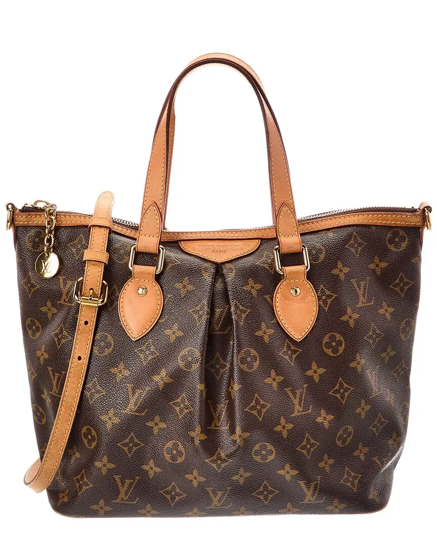 Louis Vuitton Brown Monogram Canvas Palermo PM (Authentic Pre-Loved)