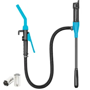 Portable Power Battery Pump, Siphon Pump Water Transfer Pump, Upgraded Hand Fuel Transfer Pump, Gas Pump for Gas Can, Siphon Pump Gas Can Pump Battery Operated Diesel Water Transfer