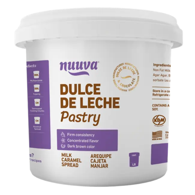 Pastry Dulce de Leche (Repostero) | Firm & Concentrated Filling for Cakes, Cookies & Cupcakes | Piping-Ready | Holds Shape for Decorating | Works with Piping Bags & Depositing Machines | Gluten-Free | Kosher Certified