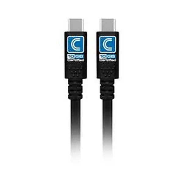 Comprehensive USB10G-CC-10PROBLKA 10 ft. Pro AV & IT Integrator Series Ultra-Flexible USB Gen2 10G C Male to C Male 4K AV & Data Cable, Black