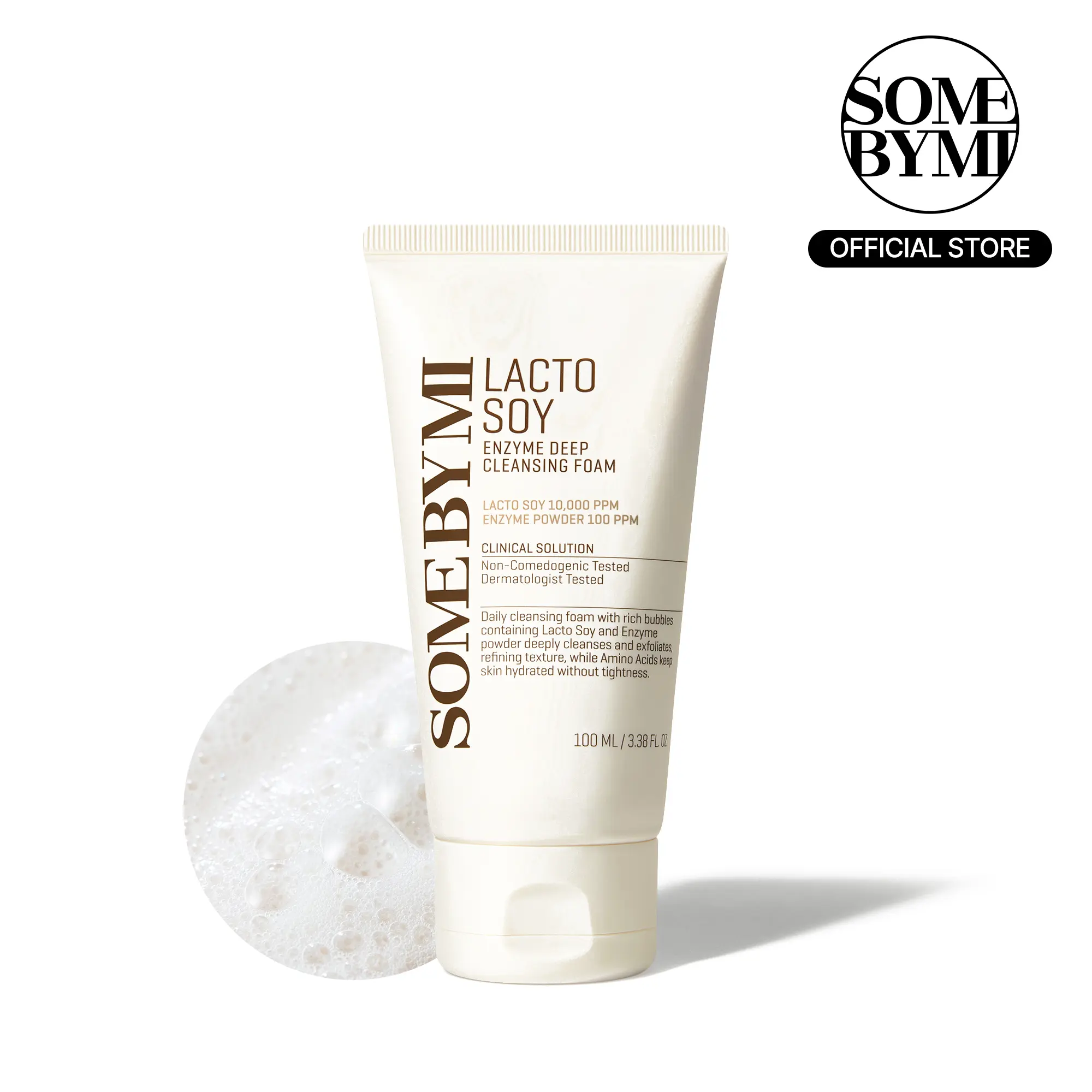 Lacto Soy Enzyme Deep Cleanser 3.4oz - Korean Skincare - Vegan Face Wash with Papain for Pore & Dead Skin Care - Hydrating Hyaluronic Acid Lacto Soy Enzyme Deep Cleanser 3.4oz - Korean Skincare - Vegan Face Wash with Papain for Pore & Dead Skin Care - Hydrating Hyaluronic Acid