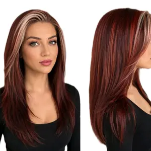 New Release C135709K Kitsune (kit sue nay)  in Foxfire Rogue. 20" synthetic wig.  120 density, 350 heat tolerance, 3 combs, 2 adj straps, 1 removable band.