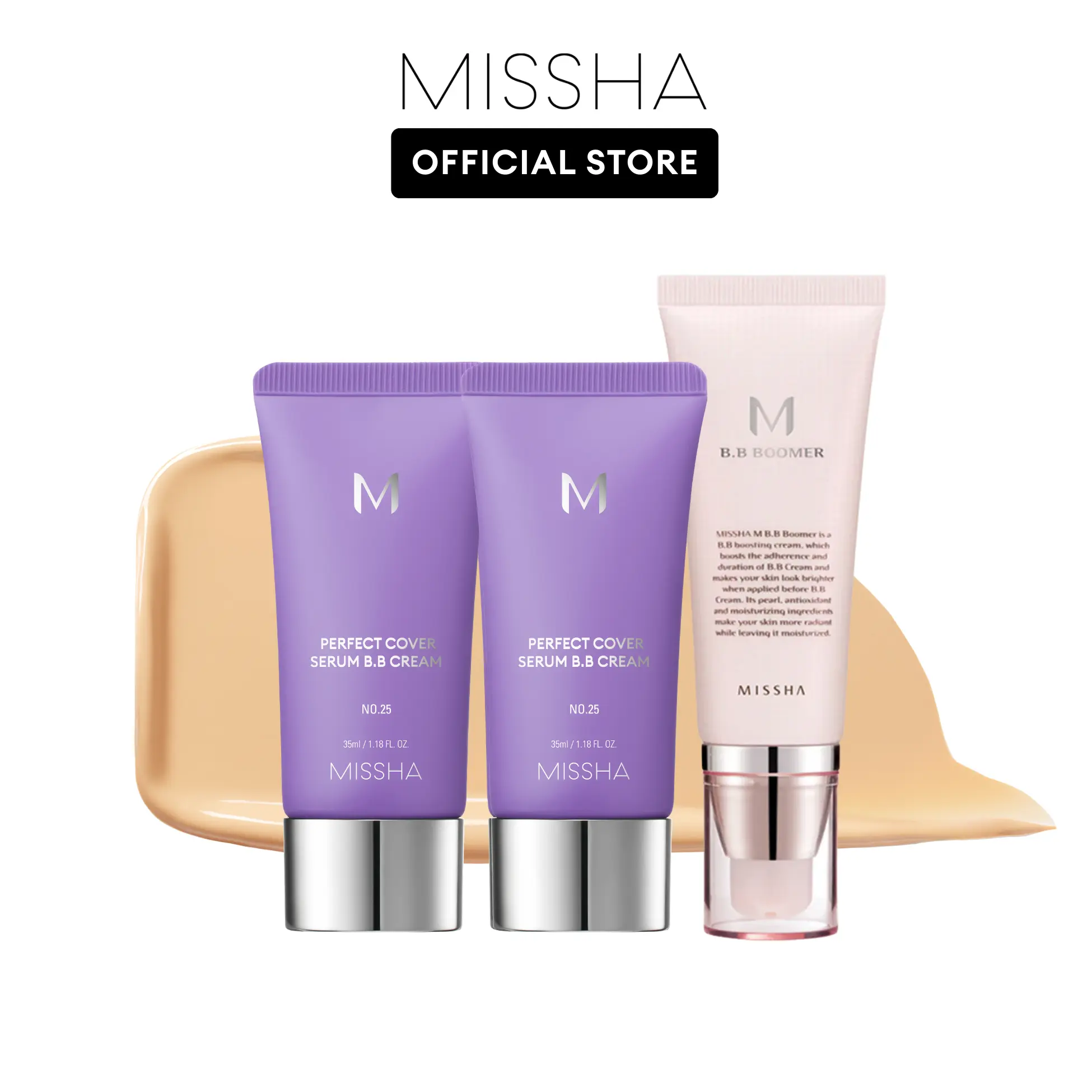 #25 Warm Beige [2pcs] + BB Boomer