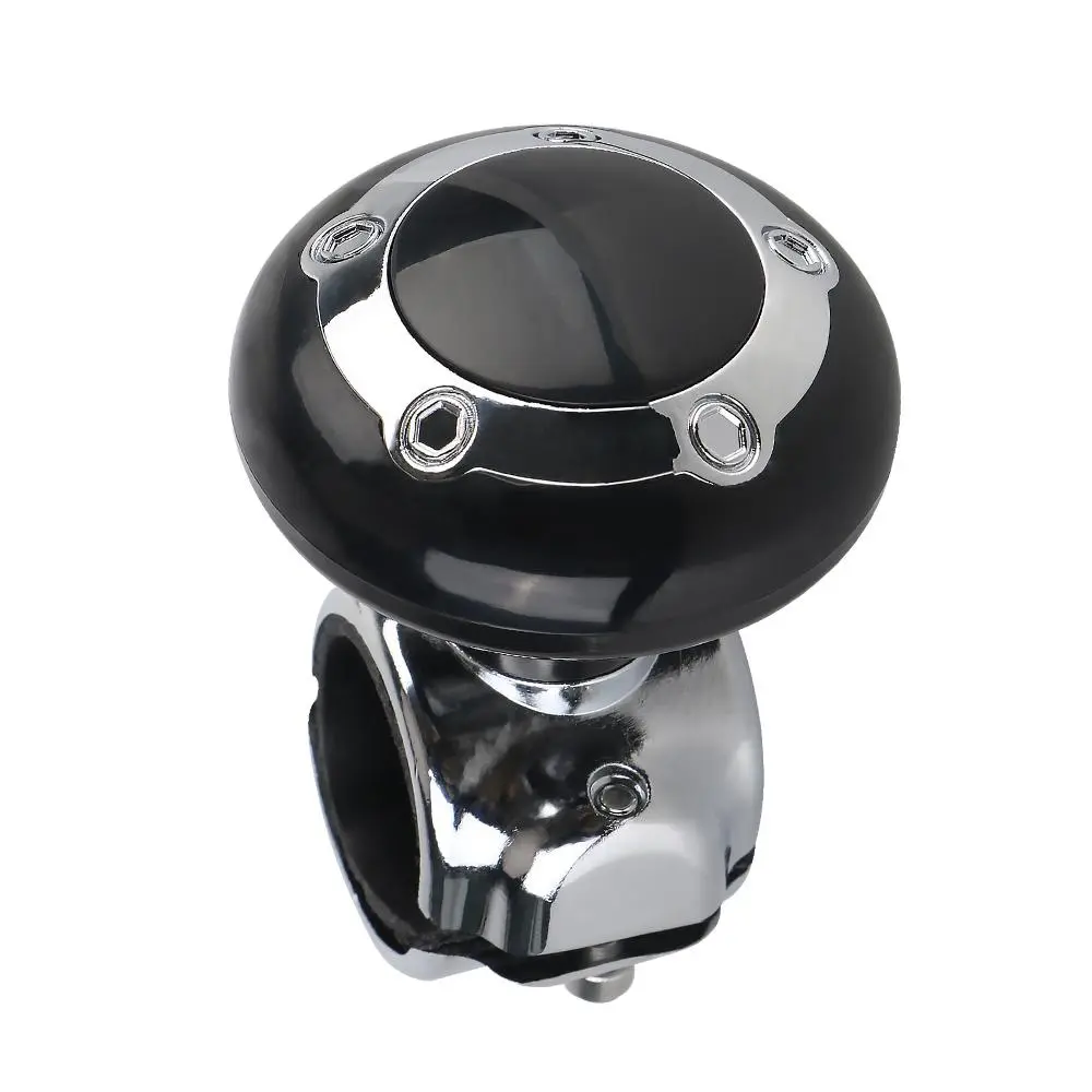 Universal Car Steering Wheel Spinner Knob, Heavy Duty Car Turning Steering Wheel Ball Handle with Spinner Knob, Car Body Repair Tool