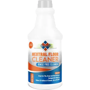 pH Neutral Floor Cleaner - No Rinse Daily Mopping Solution for Tile, Stone, Marble & Hardwood - Streak-Free, -Free, Professional Grade Concentrate