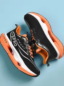 Parent-Child Neon Green Racing Running Shoes, Cool Sport Style, Breathable Mesh + Hollowed Lightweight Sole, Eye-Catching Bright, Light & Comfortable Fit , Ideal for Parent-Child Running Training & Daily Outings