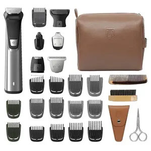 PHILIPS | Norelco Multi Groomer 29 Piece Mens Grooming Kit, Trimmer for Beard, Head, Body, and Face - NO Blade Oil Needed, MG7791/40