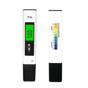 Digital PH Meter - High Accuracy Digital Water Quality Tester with 0-14 PH Measurement Range for Household Drinking, Pool and Aquarium with ATC