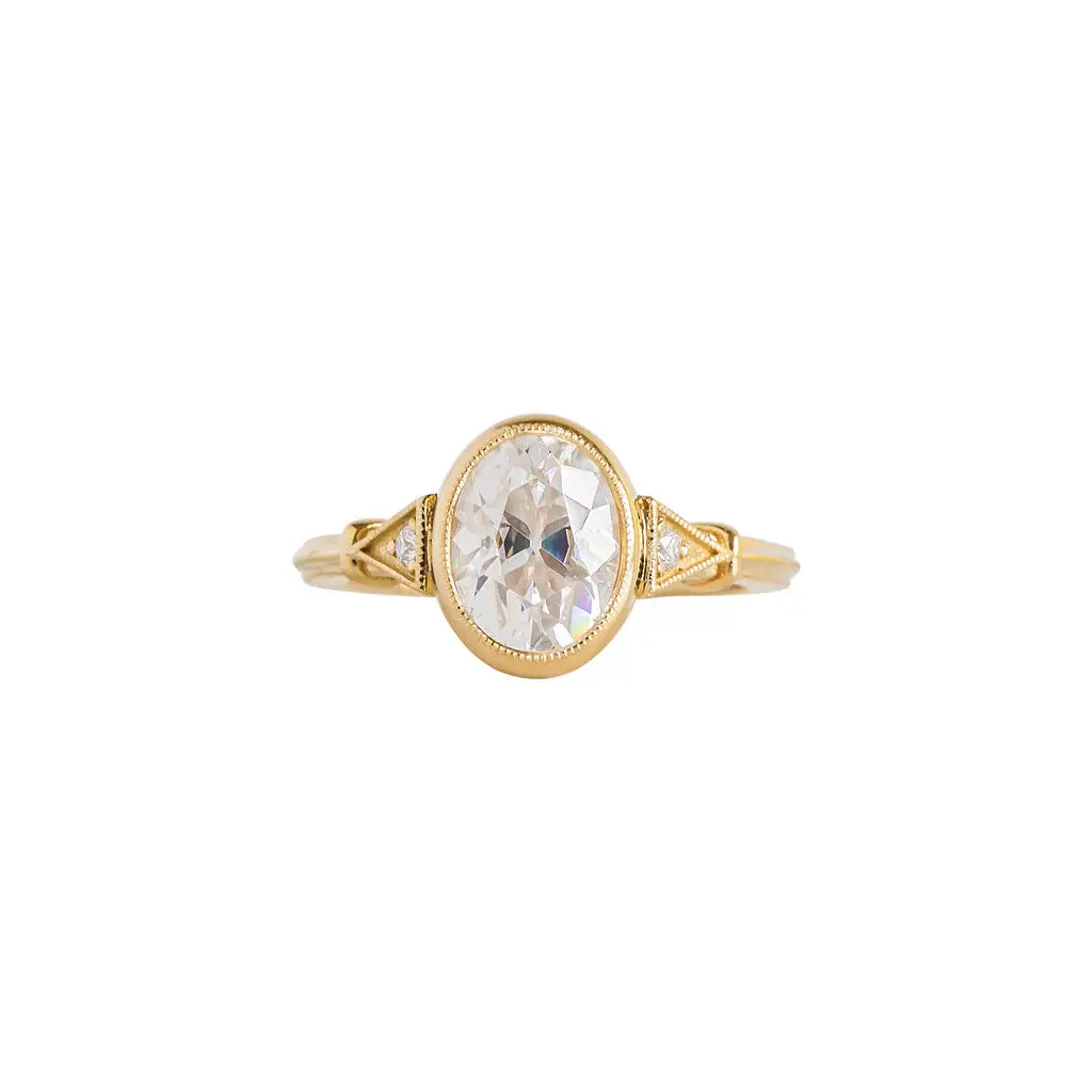 Audrey Antique Oval Hera Fine Jewelry