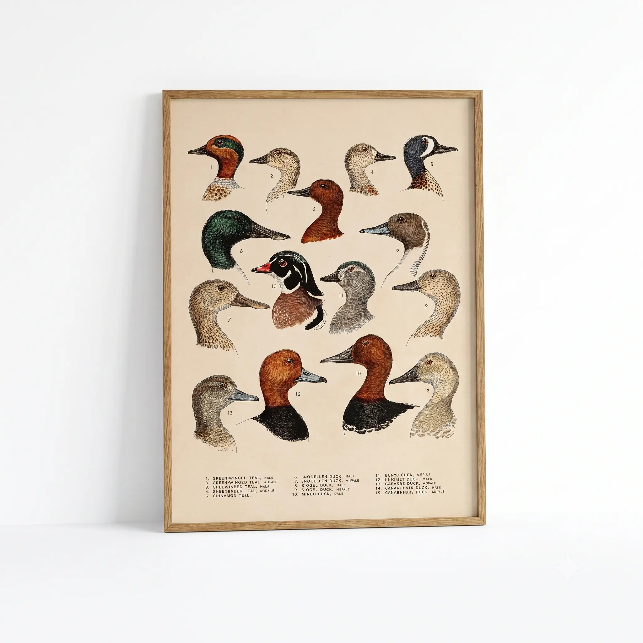 Vintage Duck Hunting Paper Print, Hunter and Dog Wall Art, Unframed Rustic Cabin Decor, Mallard Waterfowl Art Poster, Retro Country Painting