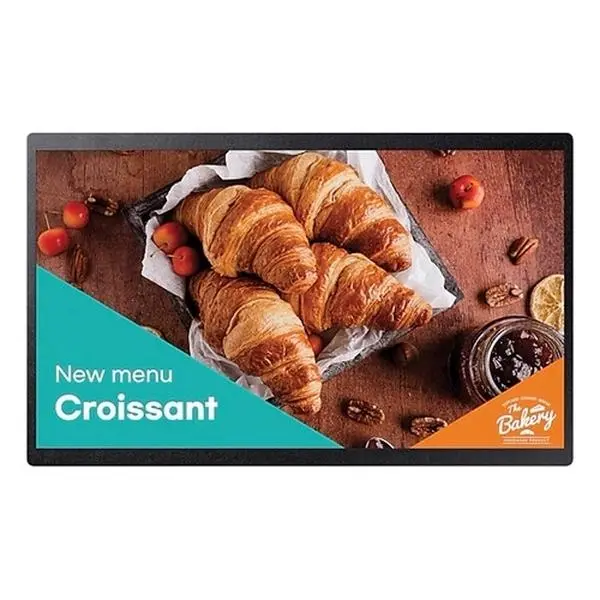 Samsung QBC Series 24" 1080p Full HD Commercial Monitor, Black (No Stand)