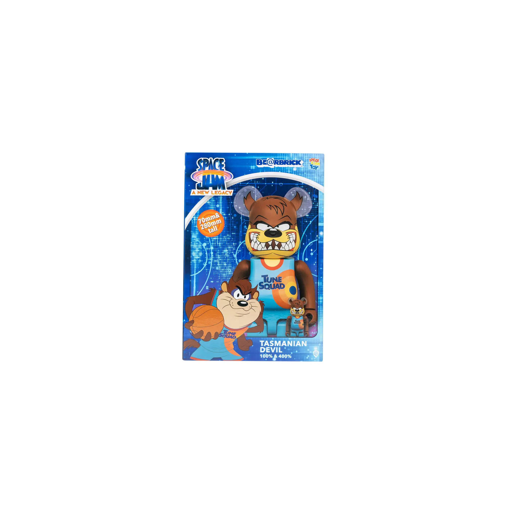 Space Jam A New Legacy Tasmanian Devil Bearbrick 