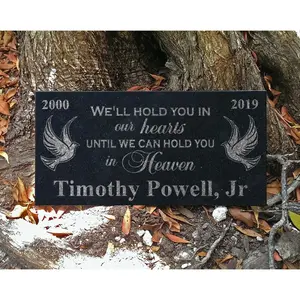 Dove or Cross | Memorial Plaque