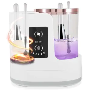 Upgraded Electric Makeup Brush Cleaner Machine With Makeup Brush Dryer, 3 in 1 Portable Automatic USB Cosmetic Brushes Cleaner Tool, Gifts for Women Storage Cleansing
