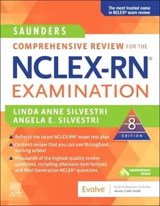 USED Book - Saunders Comprehensive Review for the Nclex-Rn(r) Examination by Silvestri, Linda Anne (Paperback) - english