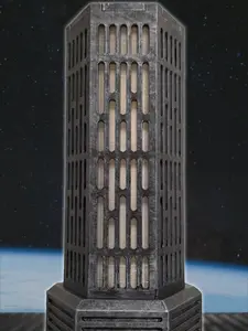 Death Star Statue - Authentic 3D Printed Replica Sci-Fi Enthusiasts