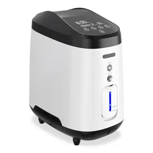 Portable Oxygen Generator 1-8L 30%-90%（2L 90%） ,Continuous Flow Oxygen Concentrator Oxygen Machine for Home Use Low Noise