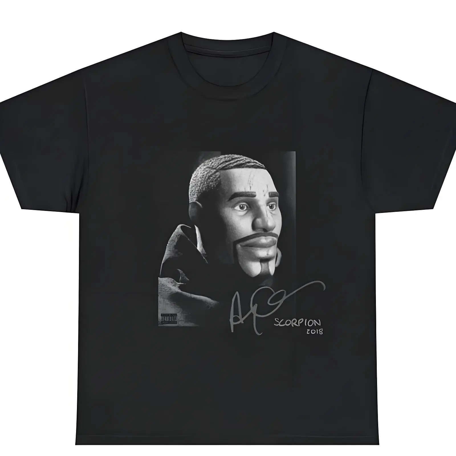 💪🎗Scorpion x Fortnite T-shirt, Funny Merch pattern T-shirt, casual shirt, top men's streetwear tropical short sleeved round neck T-shirt