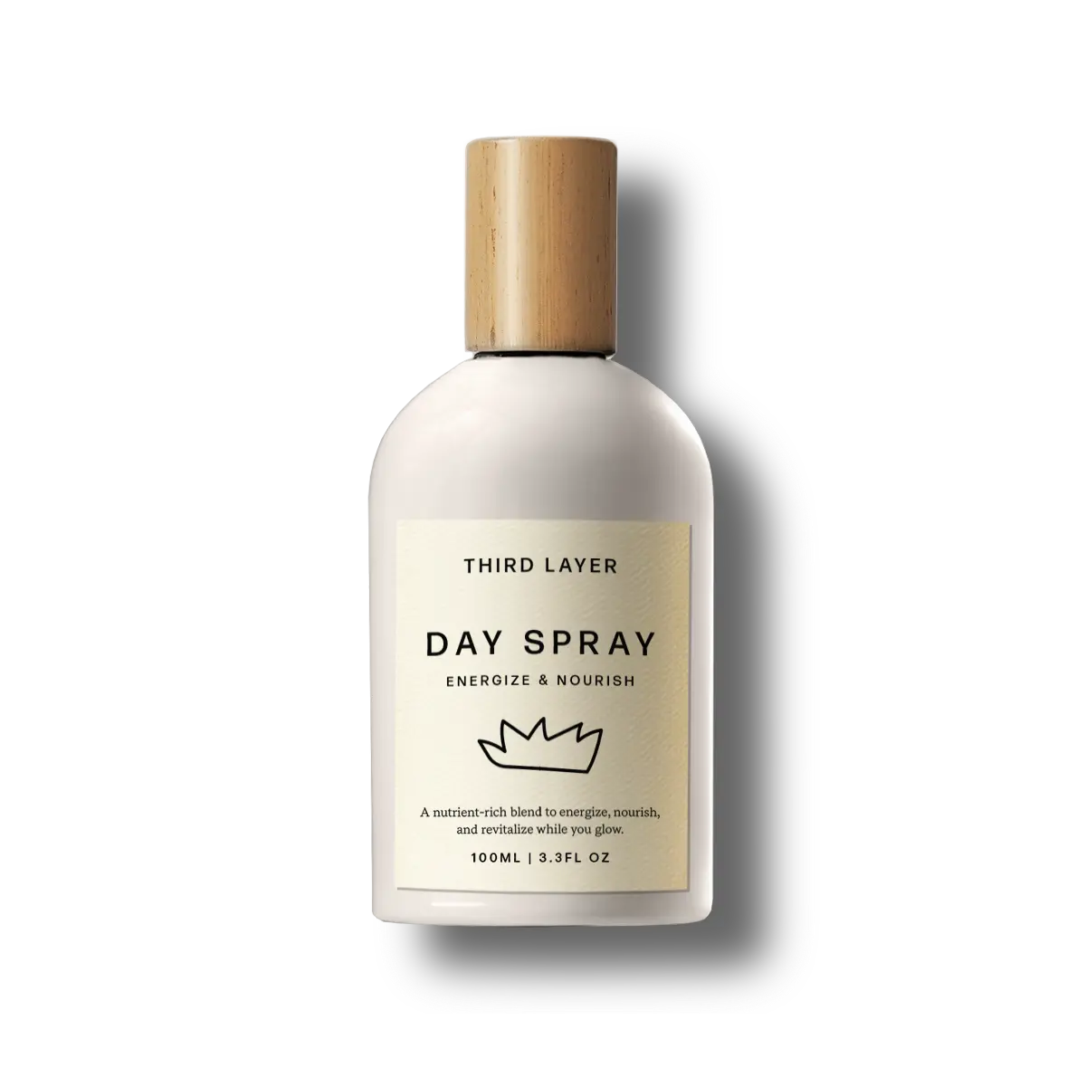 Third Layer Day Spray – Functional Fragrance with Jojoba, Moringa & Green Coffee – Free from Alcohol, Parabens & Synthetic Fragrance – 3.3 fl oz