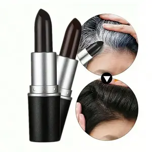 One-Time Hair Dye Pen, Temporary Hair Cover, Chestnut, Lipstick Style Hair Styling Pen, Instant Hair Dye, Hair Dye Pen, Root Cover Up