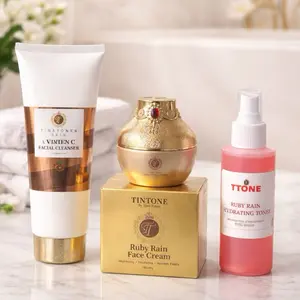 TINA TONER RUBY RAIN FACE SET ,  CLEANSER TONER Skincare Aloe