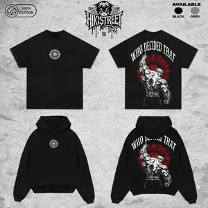 Vintage Escanor Seven Deadly Sins "Who Decided That" Acid Washed T-Shirt Unisex Oversized Anime Manga T-Shirt Heavyweight Cotton Tee for Anime Fans, Seven Deadly Sins merch, T-shirt anime gift, Anime Streetwear, graphic tees