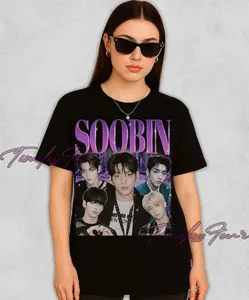 Soobin Shirt, Soobin Retro TShirt, Soobin Vintage Tees, Soobin Bootleg Tee, Soobin Fan Gift, Korean Merch, Kpop T-shirt, Kdrama Sweatshirt