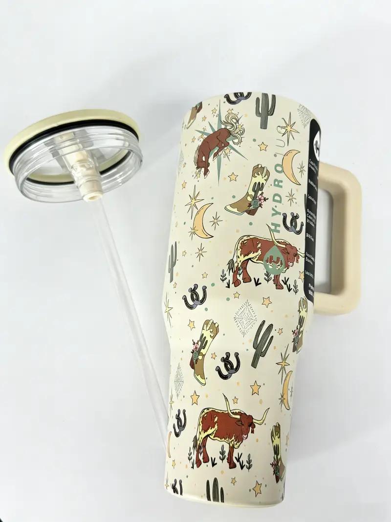 HydroJug 40oz Size Traveler Straw Cup - Western Lucky Cowboy Themed Prints, Stainless Steel Thermal Tumbler, 1000-2000ml, 100% Leakproof Insulated, 13-24 Hours Ice Retention, Cup Holder-Friendly Lightweight Stylish Water Bottle HydroJug 40oz Size Traveler Straw Cup - Western Lucky Cowboy Themed Prints, Stainless Steel Thermal Tumbler, 1000-2000ml, 100% Leakproof Insulated, 13-24 Hours Ice Retention, Cup Holder-Friendly Lightweight Stylish Water Bottle