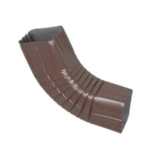 Spectra Gutter Systems  3 x 4 in. Aluminum B-Elbow, Brown