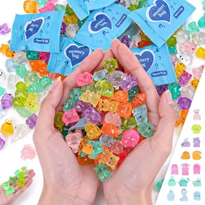 270 count Mini Glow in The Dark   Models,    Bags, Individually Wrapped Blind Bags   Figurines, Collectible Mini  for Fairy Garden, DIY Crafts