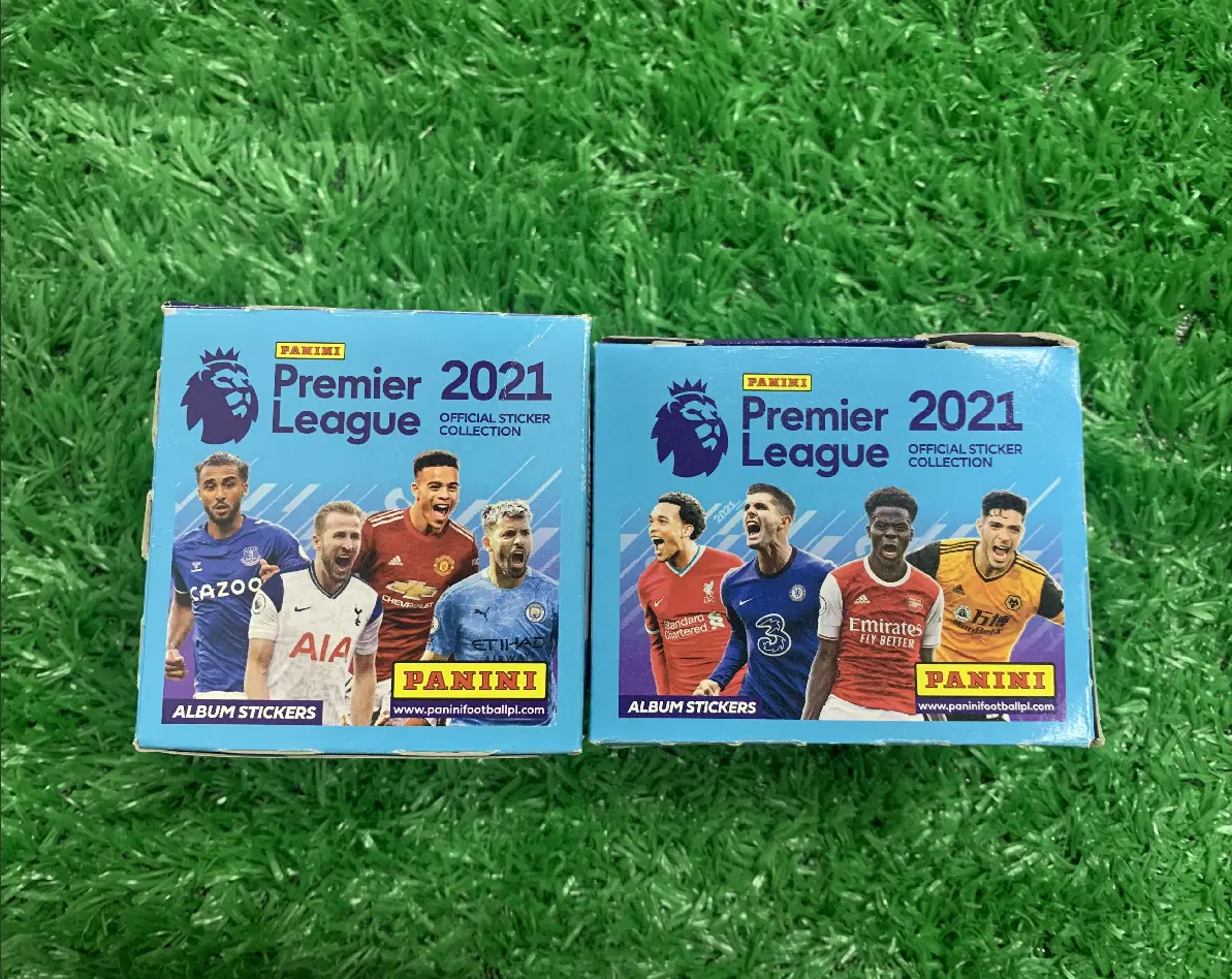 Premier League 2021 Random Sticker Pack - 5 Collectible Soccer Player Stickers, Random Players & Designs for Football Fans