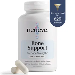 Bone Support Supplements | D3 + K2 + Calcium | Recommended by an OBGYN | NeuEve