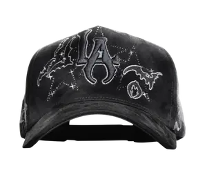 INNEDIT LA BRUCE BLACK SNAPBACK HAT FULL SET INNLAMIRIBRU BLK