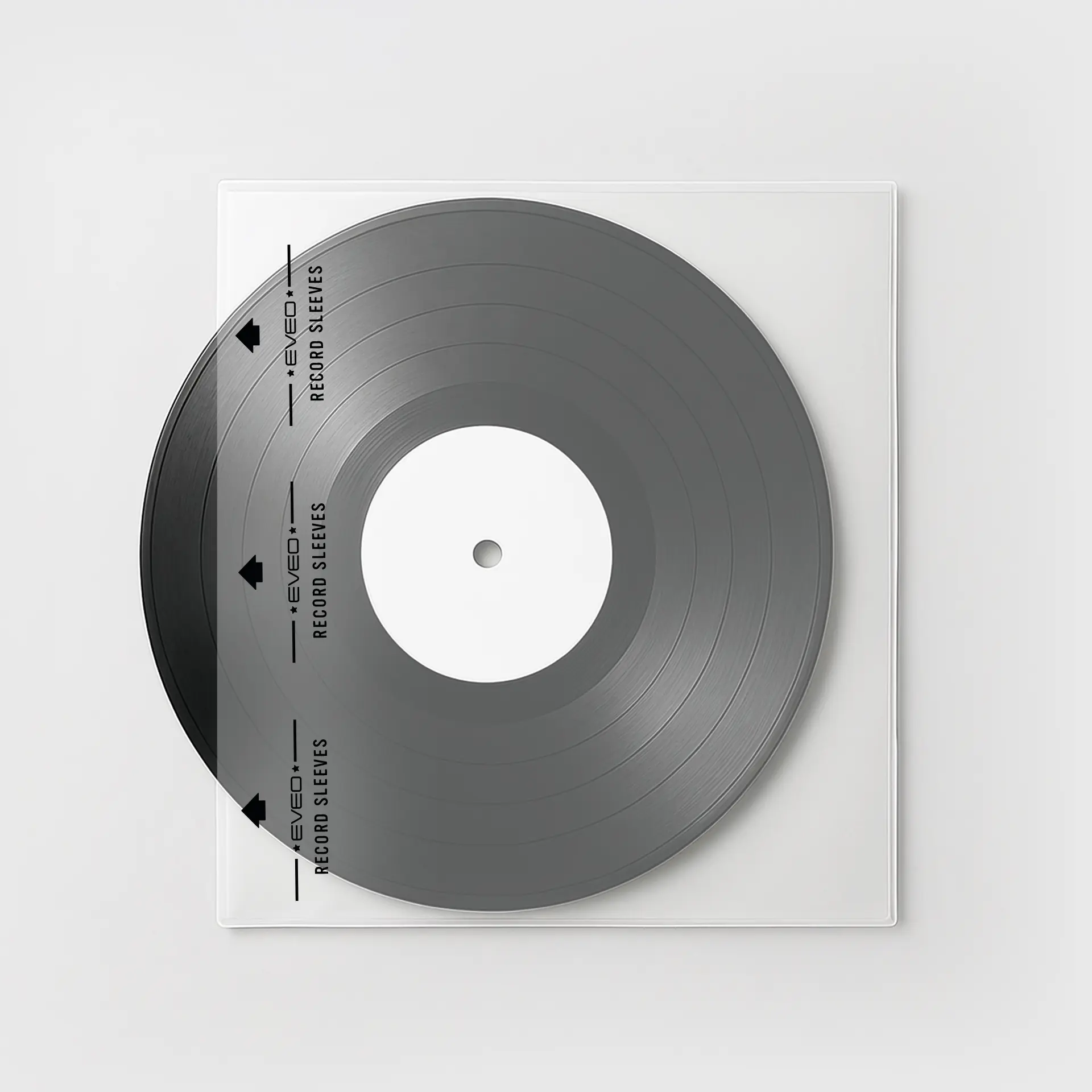 12" Transparent UltraClear Vinyl Record Inner Sleeves - Archival Quality (25-50 Packs)