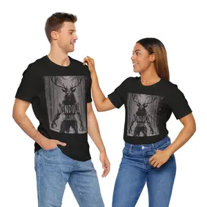 Unisex Jersey Short Sleeve Tee: Wendigo of Algonquin Edition