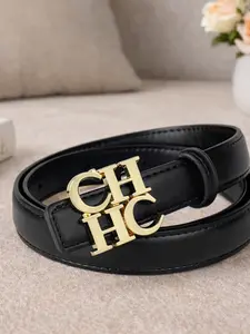 No-Hole Design | Elegant & Versatile Belt 🖤